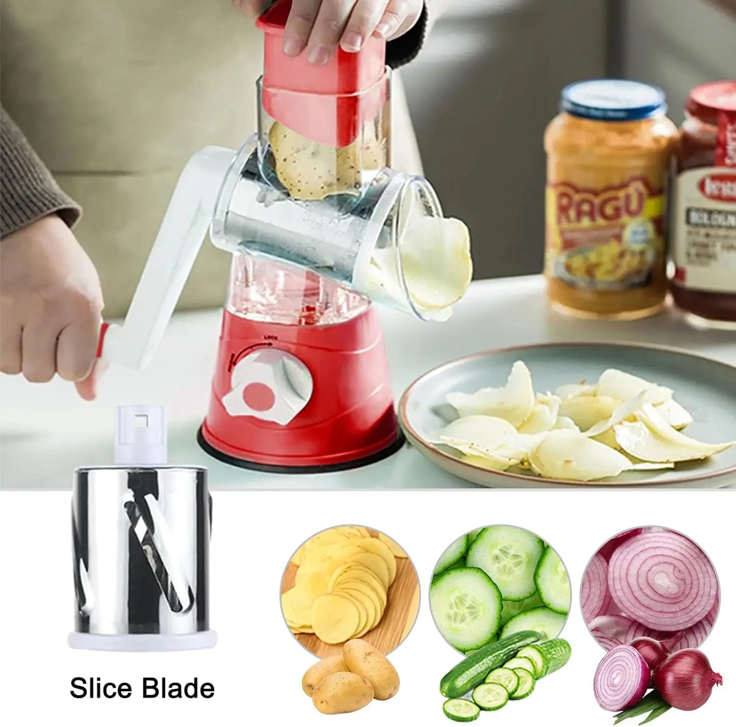 SliceMaster Pro 3-in-1 Kitchen Cutter