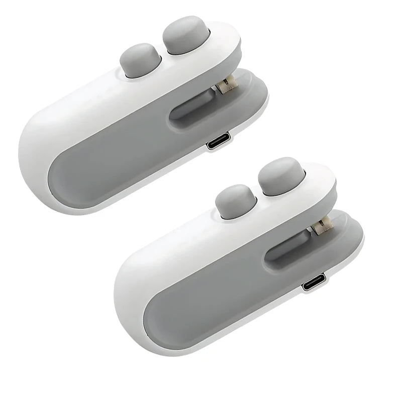 SealMate Mini – Rechargeable Bag Resealer with Cutter