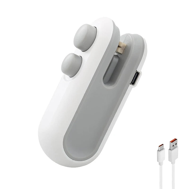 SealMate Mini – Rechargeable Bag Resealer with Cutter