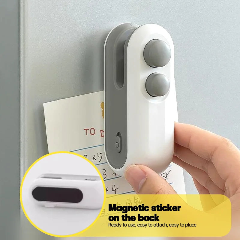 SealMate Mini – Rechargeable Bag Resealer with Cutter