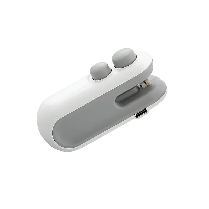 SealMate Mini – Rechargeable Bag Resealer with Cutter